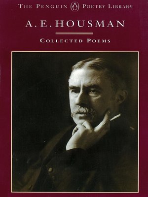 cover image of A.E. Housman